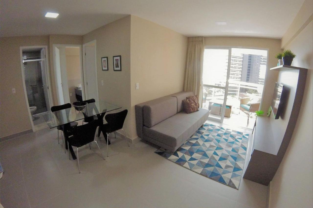 Flat No Mais Novo Edificio Conceito Com Linda Vista Mar !!! Apartment Fortaleza  Luaran gambar
