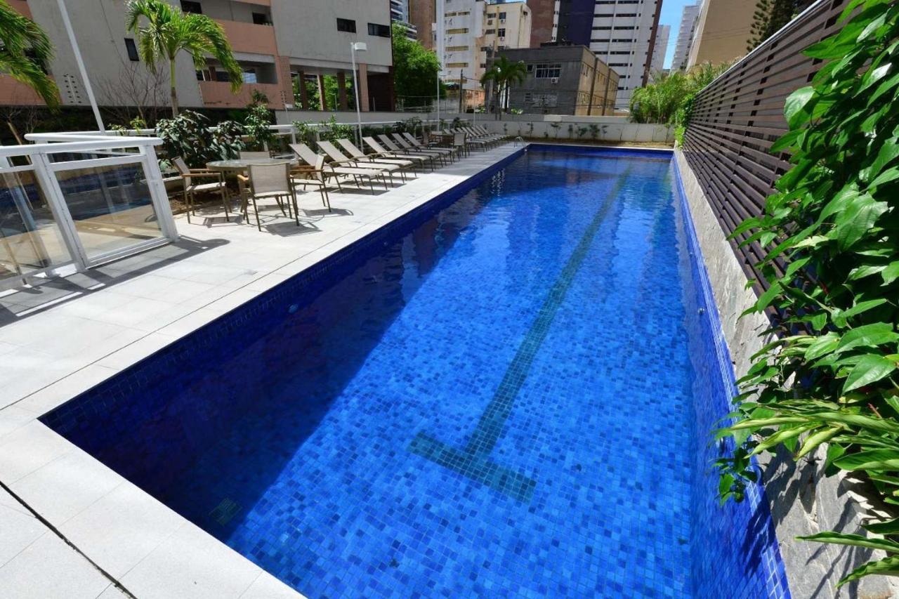Flat No Mais Novo Edificio Conceito Com Linda Vista Mar !!! Apartment Fortaleza  Luaran gambar
